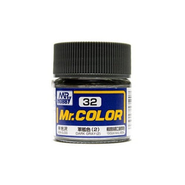 Mr Hobby (Gunze) C032 Mr Color Semi Gloss IJN Grey Mitsubishi Lacquer Paint 10ml